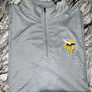 Minnesota Vikings quarter zip shirt